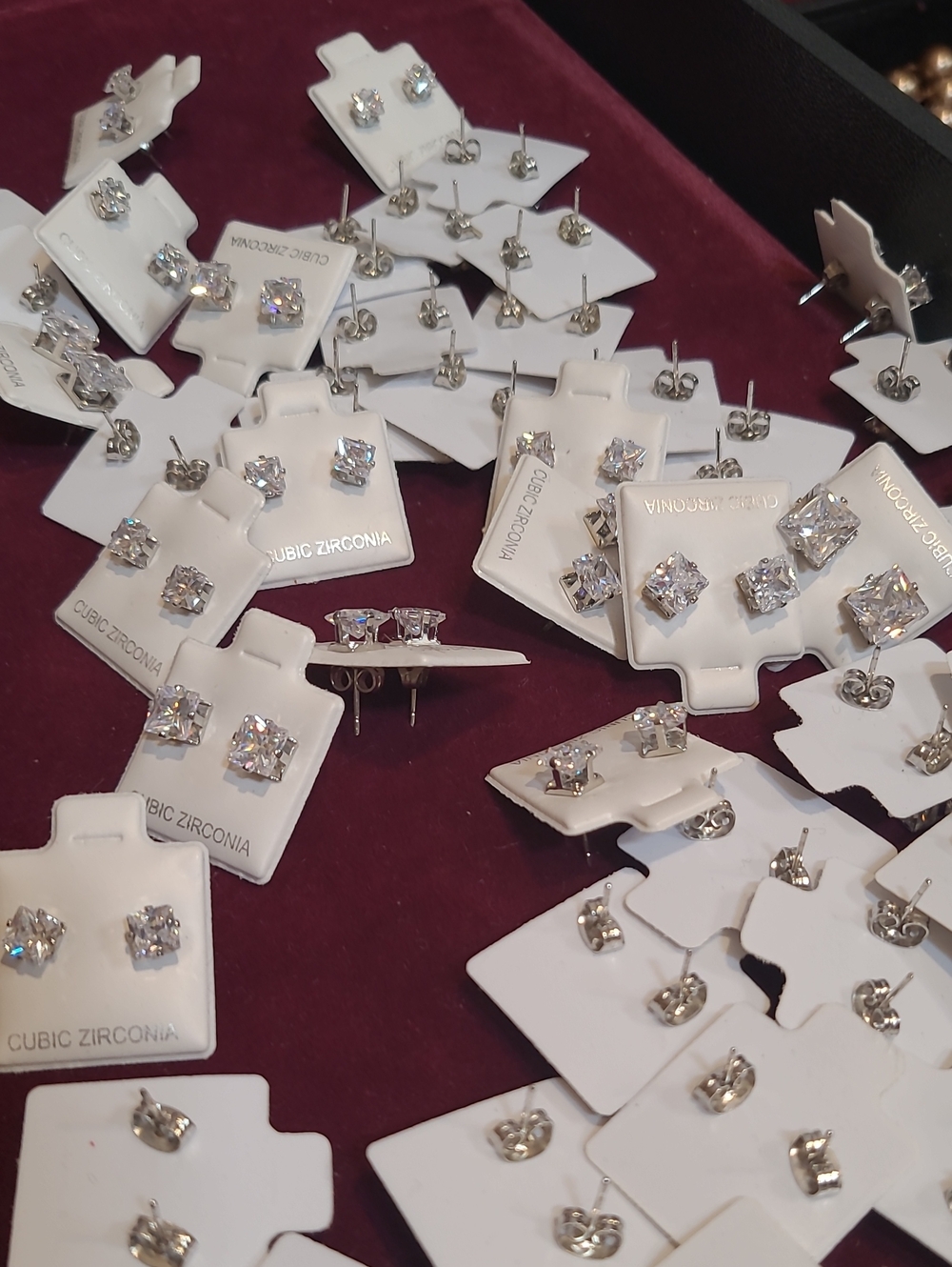 Cubic zirconia earrings - Choice